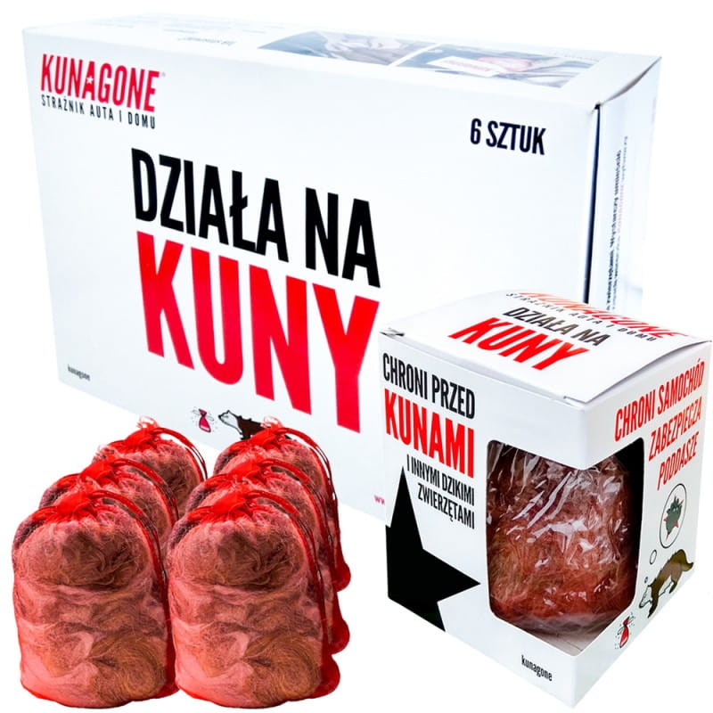 Kunagone Odstraszacz na kuny 6-pak