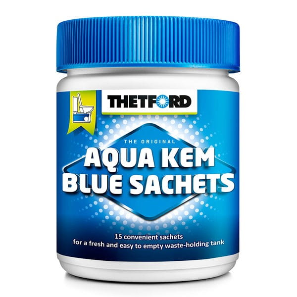 Thetford Aqua Kem Blue Sachets - Saszetki do toalet turystycznych 15 szt