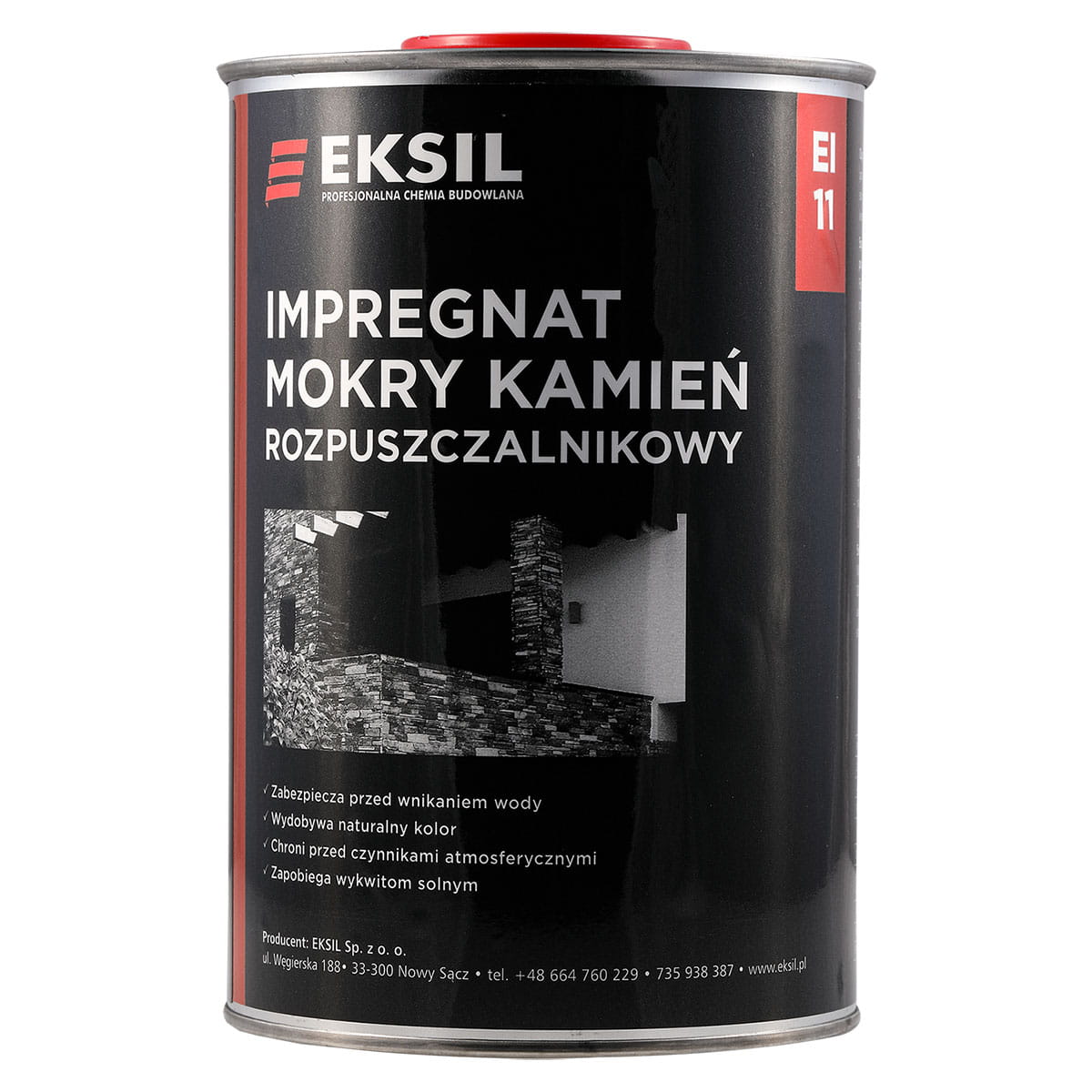 EKSIL EI 11 - Mokry Kamień Impregnat 1L - rozpuszczalnikowy