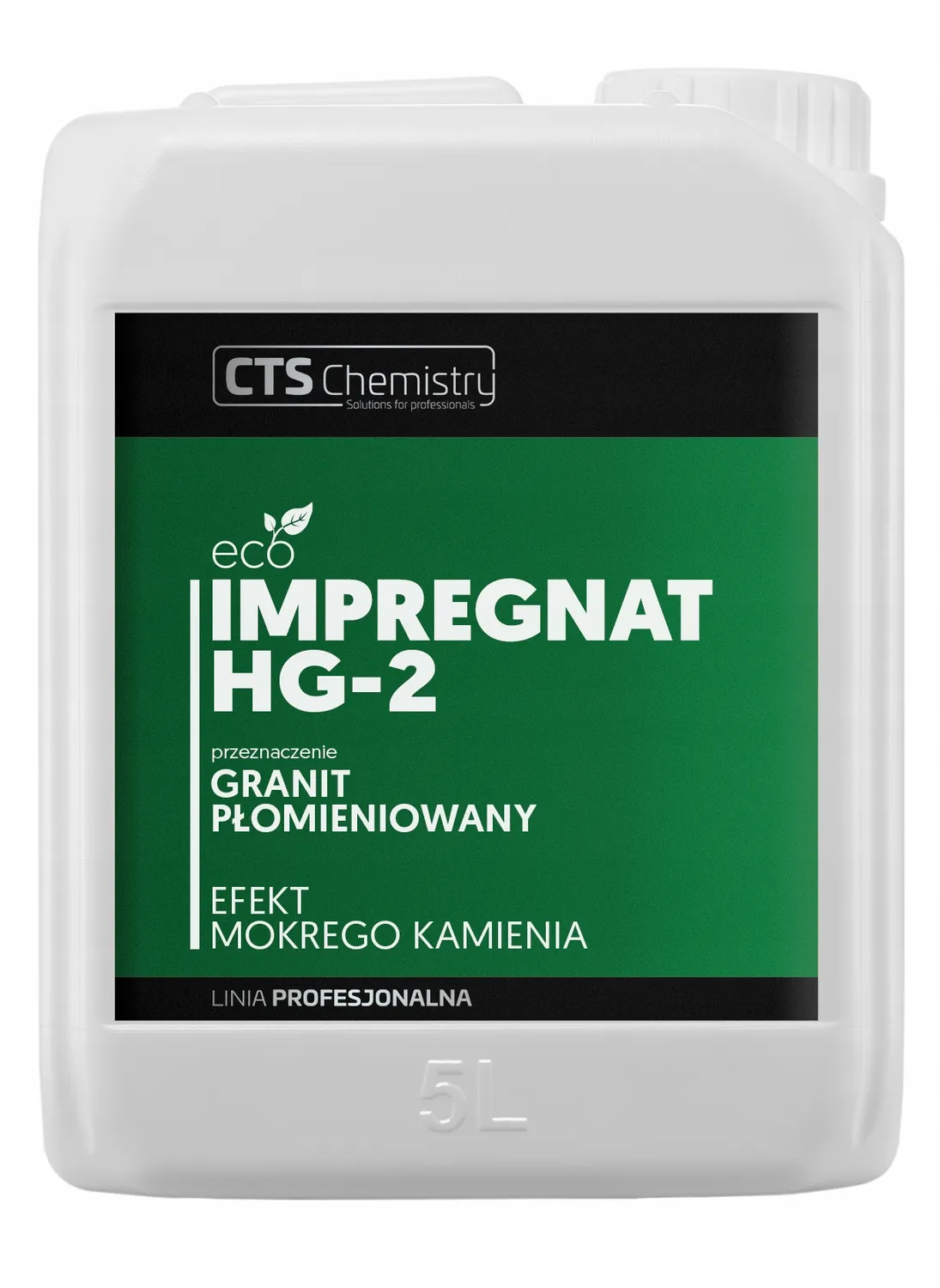 CTS CHEMISTRY HG-25 Impregnat do granitu płomieniowanego (efekt mokrego kamienia) 5L