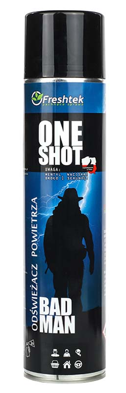 Freshtek ONE SHOT – BAD MAN Premium Line 600ml