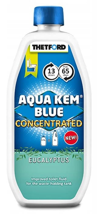 Thetford Aqua Kem Blue Eukaliptus Concentrated Skoncentrowany płyn do toalet turystycznych 780ml