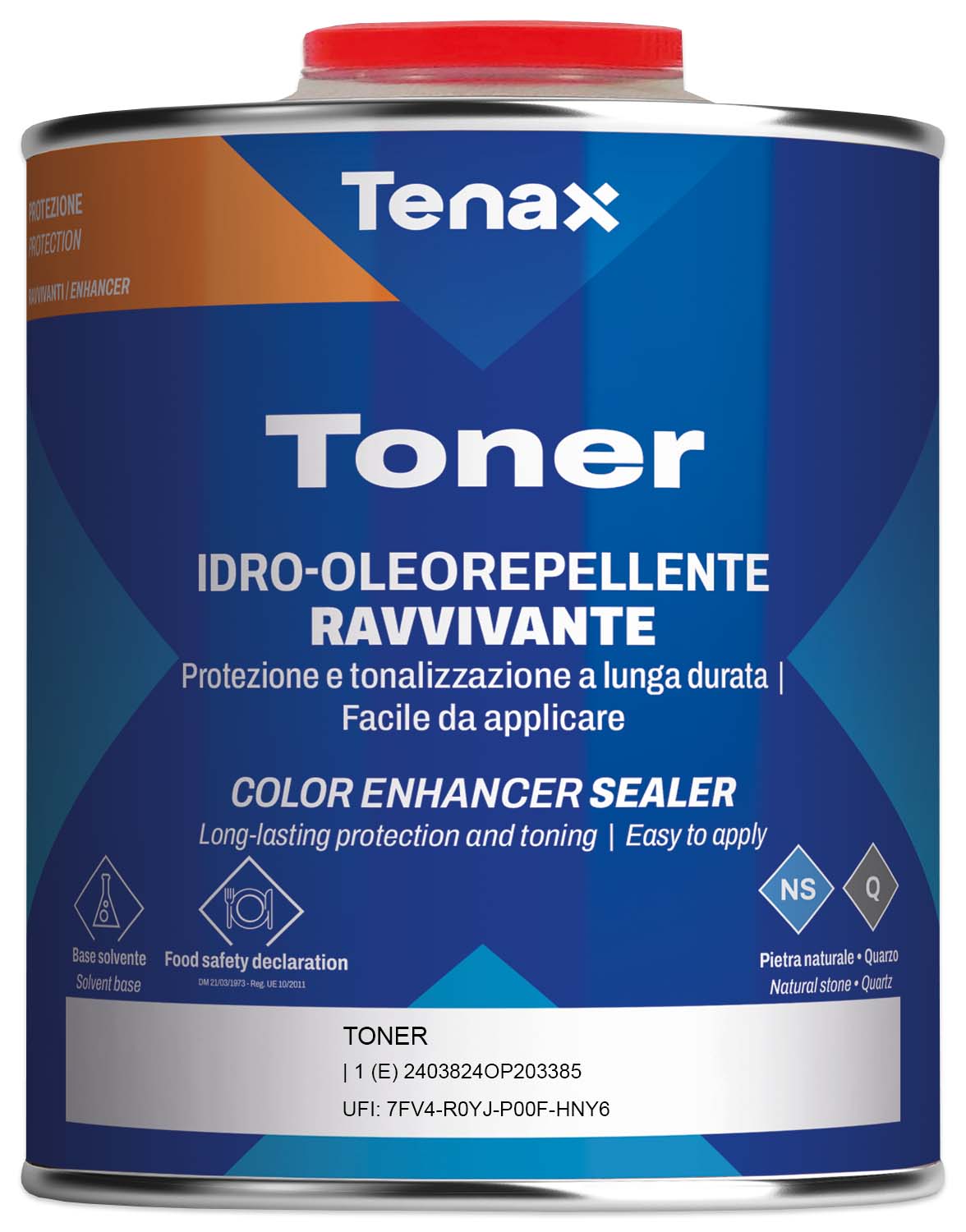 TENAX Quartz Toner Impregnat do blatów z kamienia, kwarcytu 1L