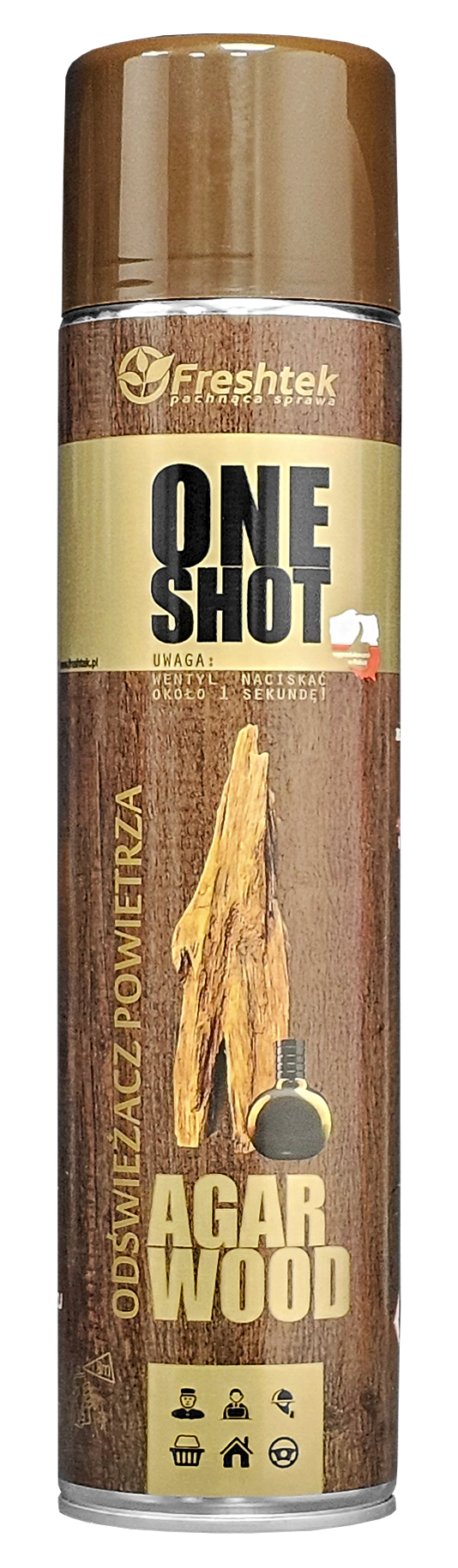 FRESHTEK ONE SHOT AGAR WOOD 600ml