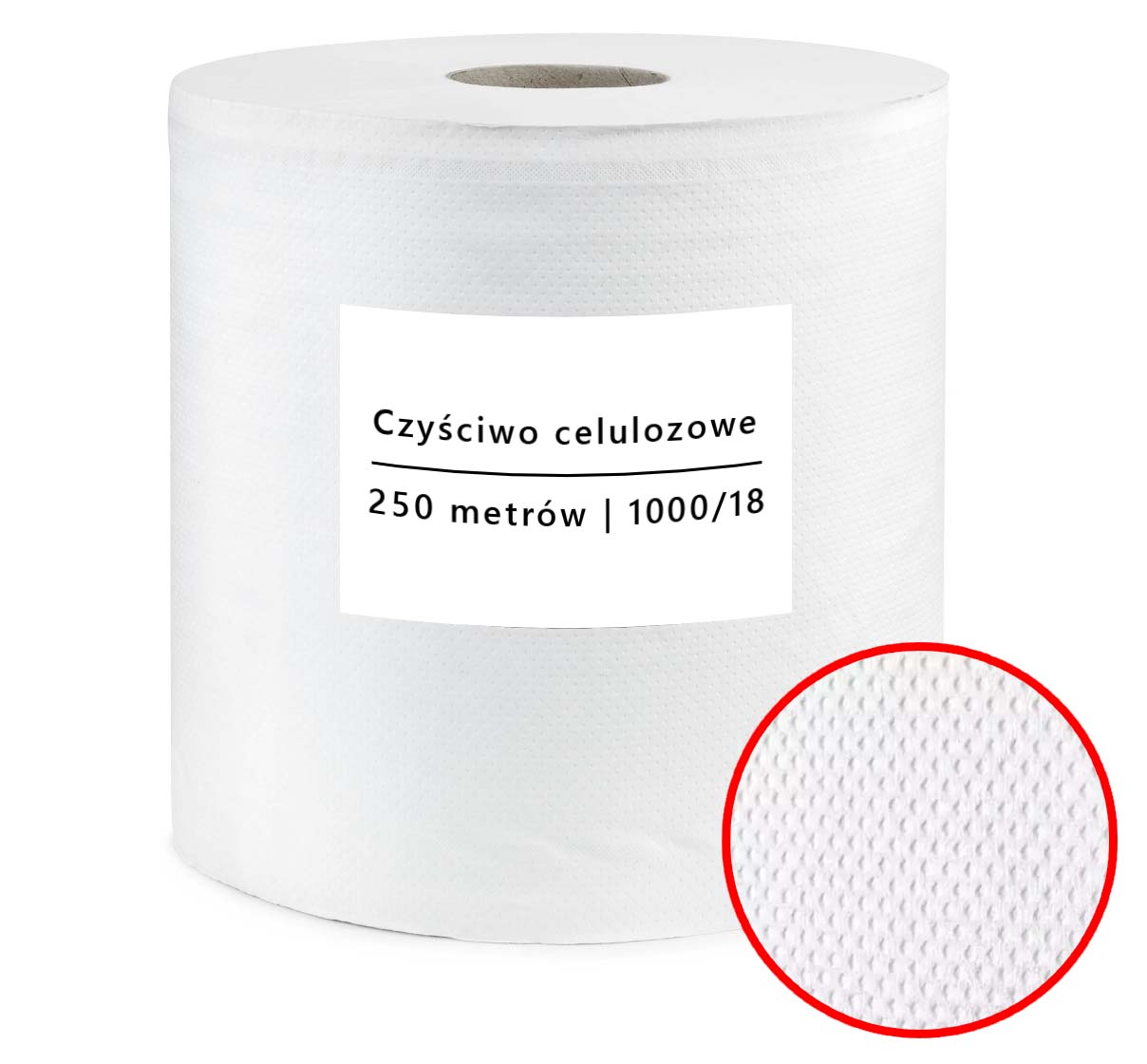 Czyściwo celulozowe premium w roli 1000/18