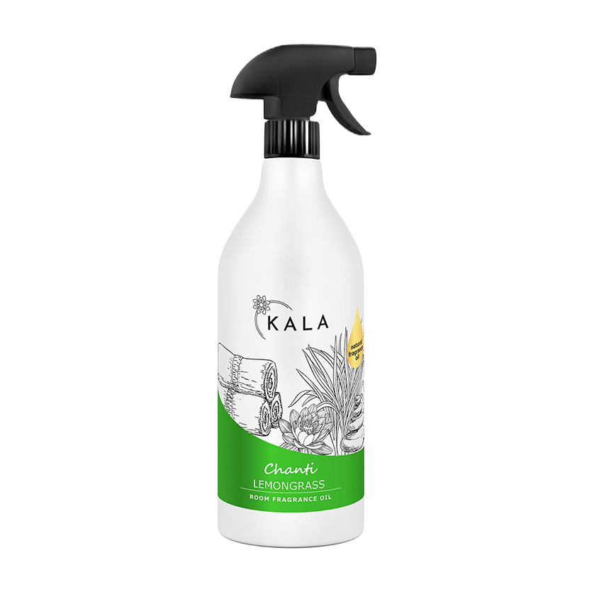 Kala Chanti Trawa cytrynowa Lemongrass – olejek zapachowy w sprayu – 1 l