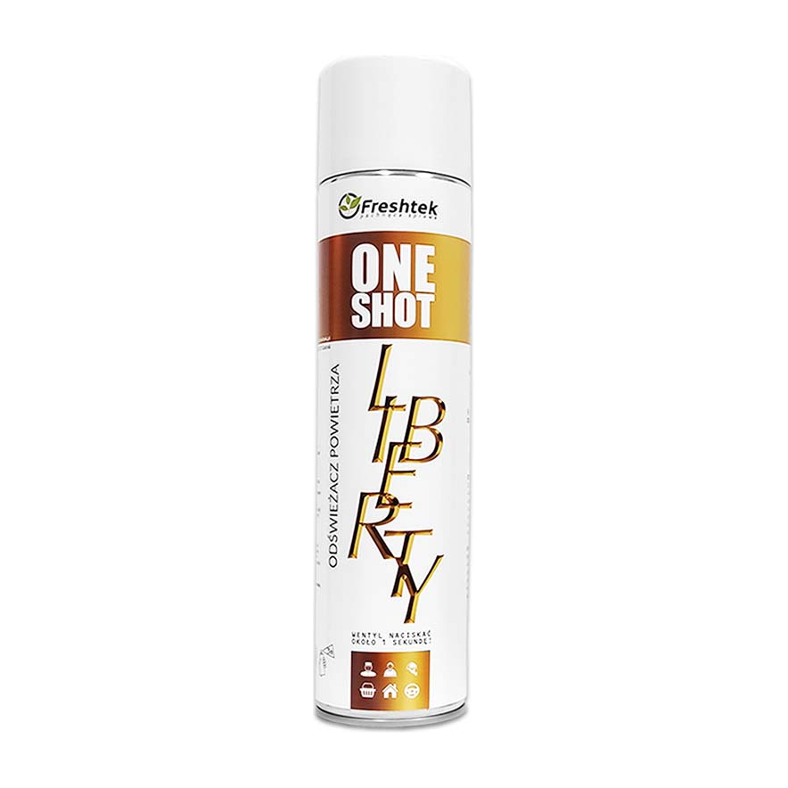 Freshtek ONE SHOT Liberty – odświeżacz powietrza – 600 ml